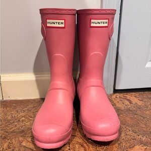 Hunter Rhodinite Pink Waterproof Boots